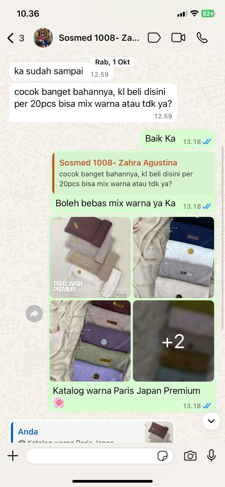 Testimoni pelanggan Wahyu Lestari 4